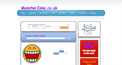 Desktop Screenshot of monsterjoke.co.uk